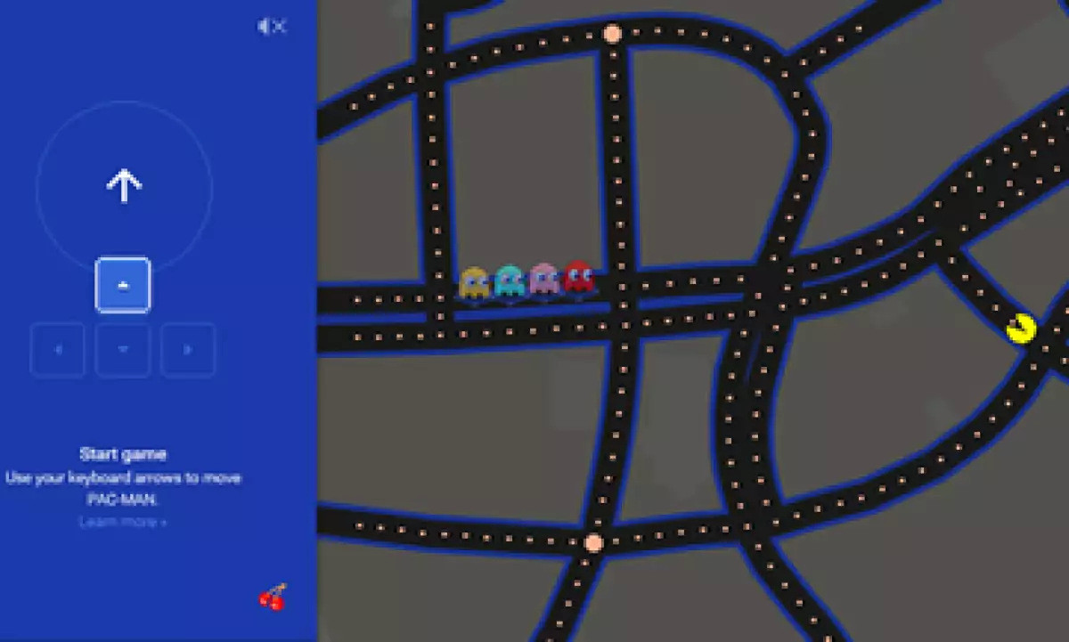 Pac-Man fue lanzado en 1980. (Foto: Tomada de Google Maps)