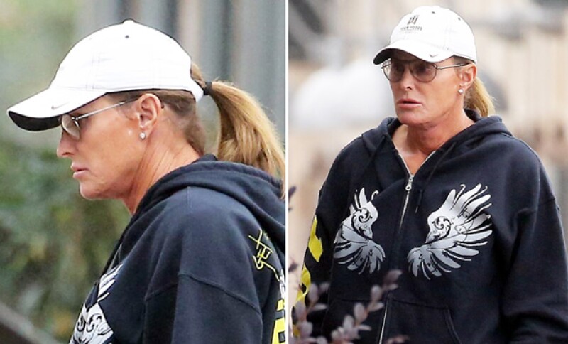 Bruce Jenner no esconde su transformación estética al público.