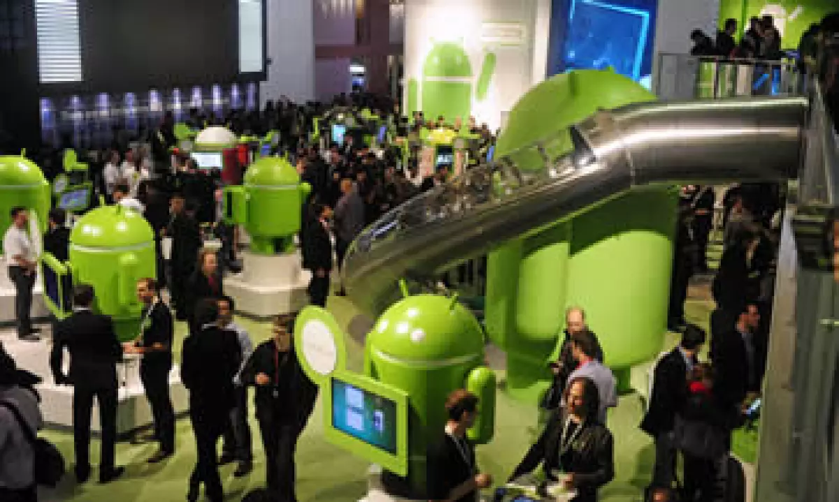 El analista menciona la nivelación paulatina de la cuota de Android, luego de su extraordinaria escalada en 2010. (Foto: AP)