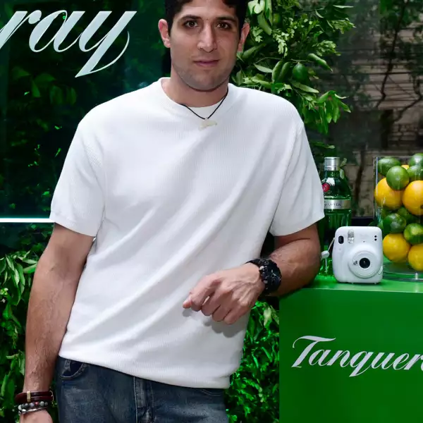 Yusef Farah en evento Tanqueray