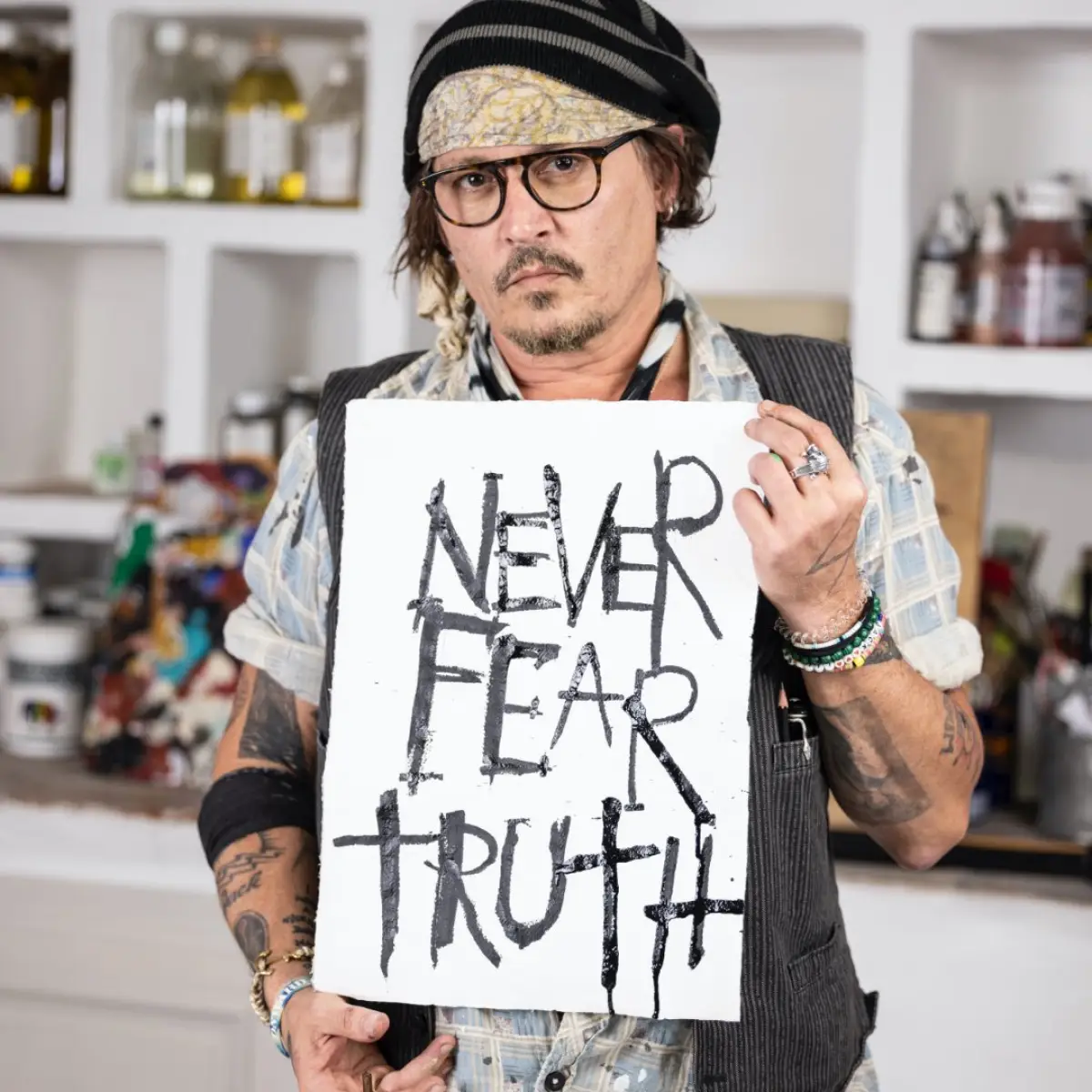 Johnny Depp colección Never Fear Truth
