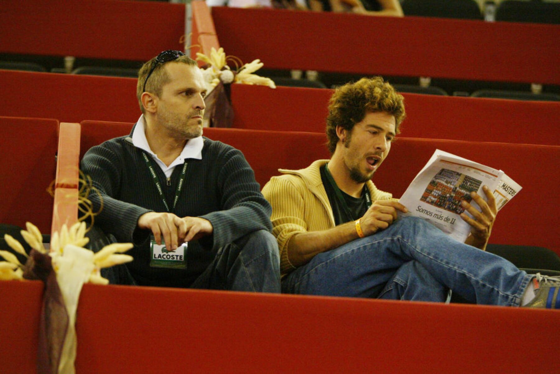 Miguel Bosé y Nacho Palau.