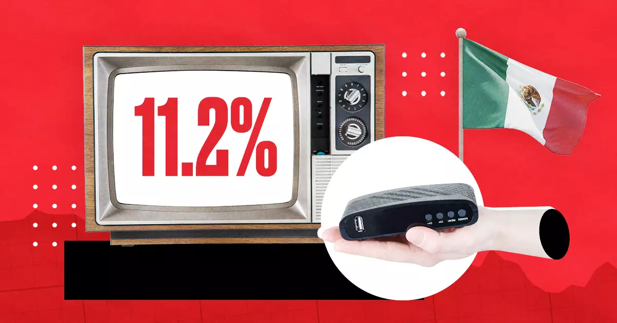 Uno de cada 10 mexicanos aún ve contenidos en televisiones análogas