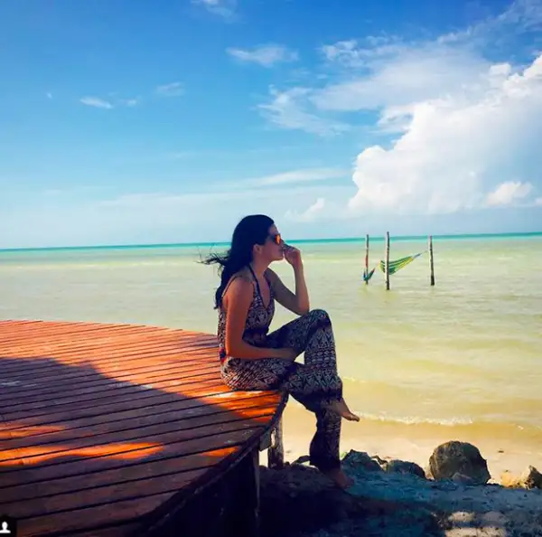 Karla encantó con su estilo.