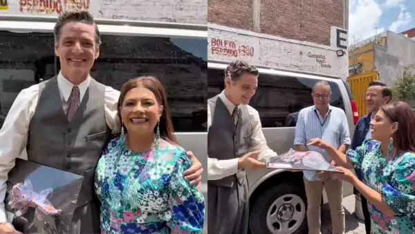 Clara Brugada sorprende a Pedro Pascal en su cumpleaños y le ofrece CDMX "para lo que necesite"