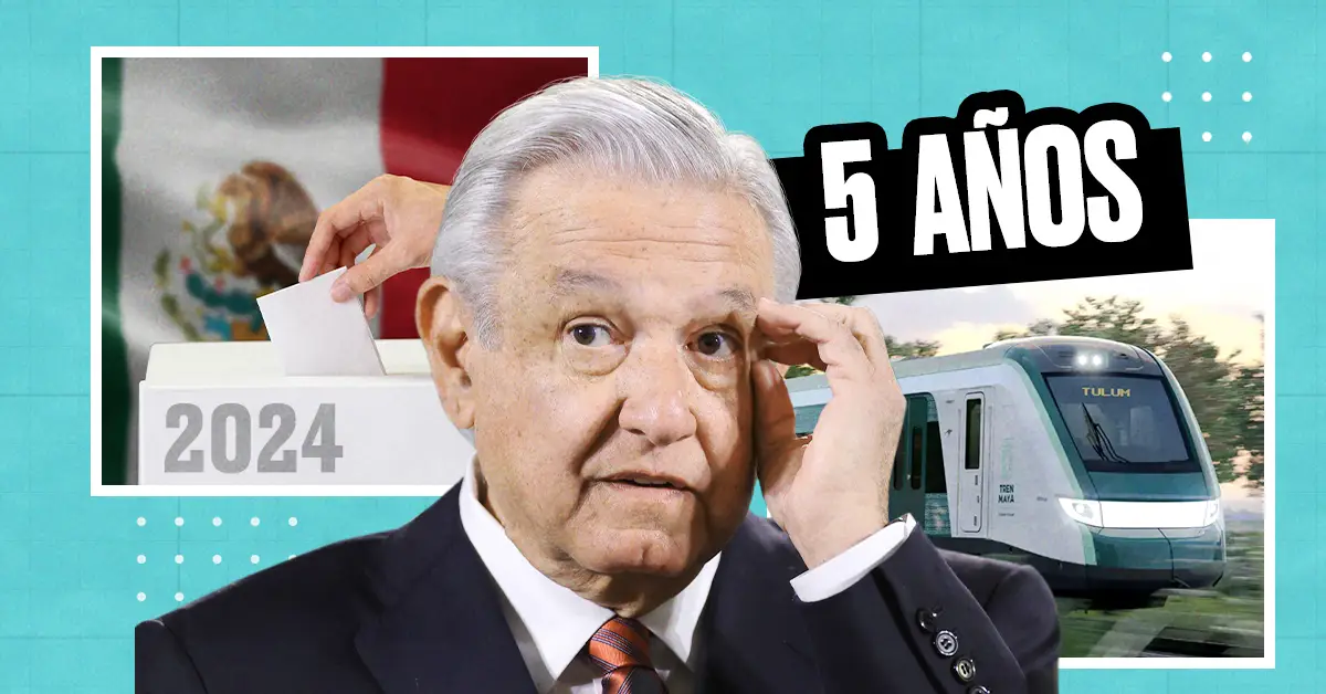 AMLO celebra 5 años de ganar la presidencia de México