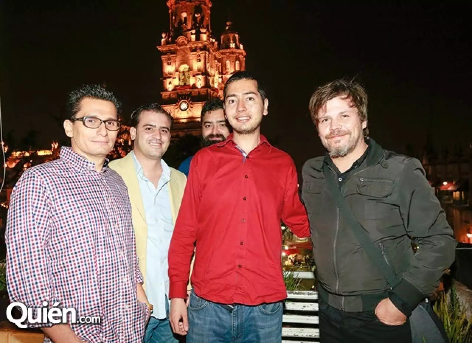 Xavier Pérez Stone,Jonathan Gómez,Francisco Ruano,Julio Cobos y Alfonso Cadena