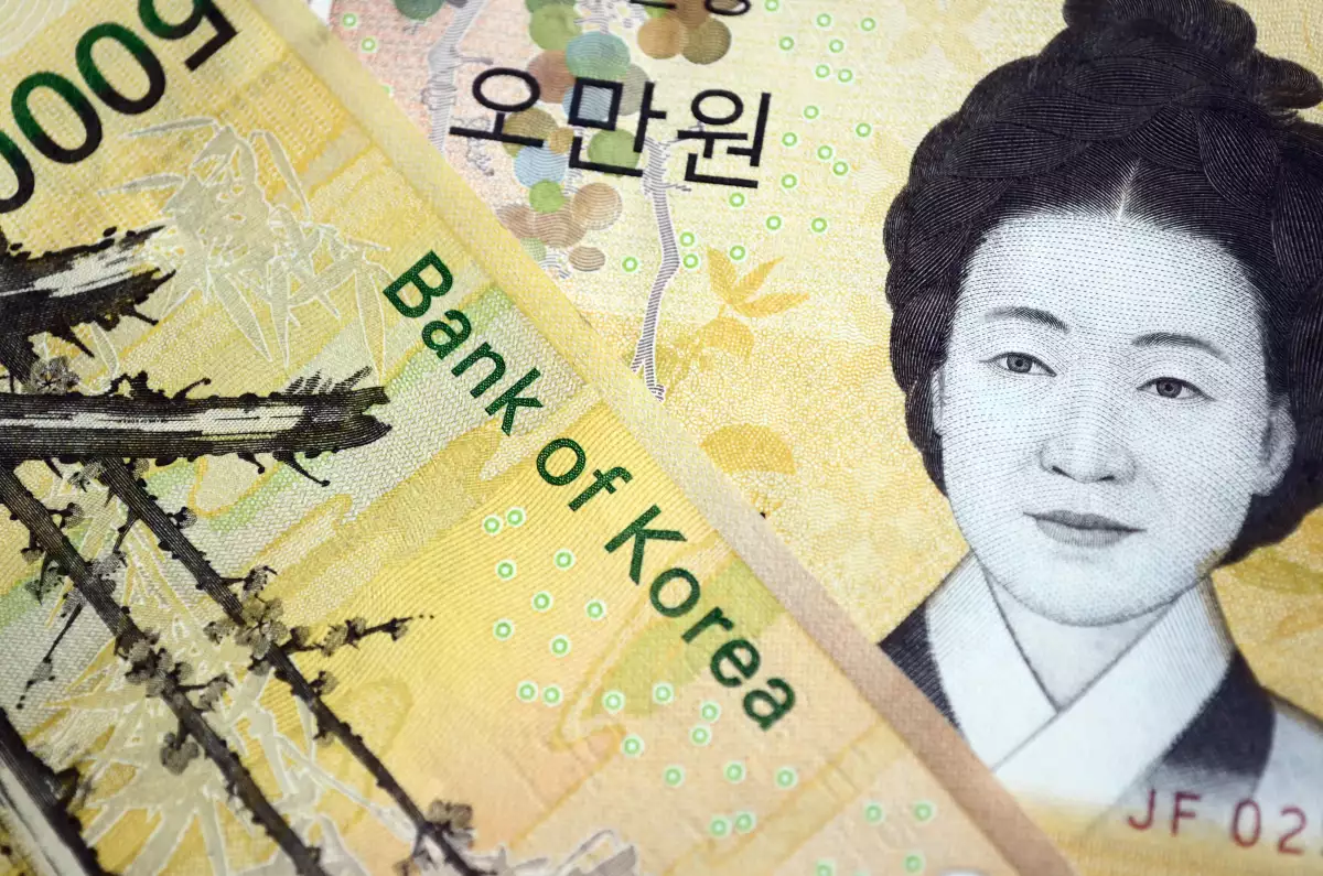 Corea del sur won