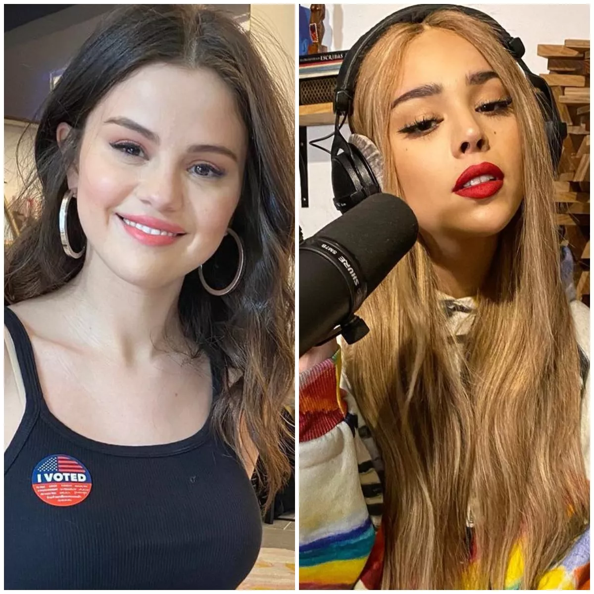 Selena Gomez y Danna Paola