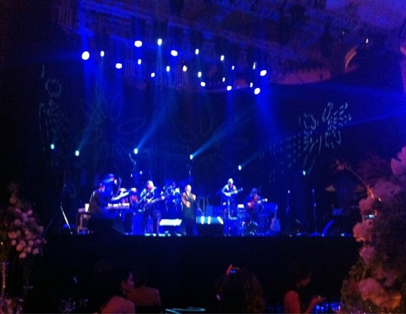 Enrique Iglesias amenizó la fiesta.