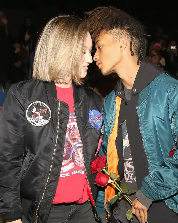 Jaden Smith y Sarah Snyder