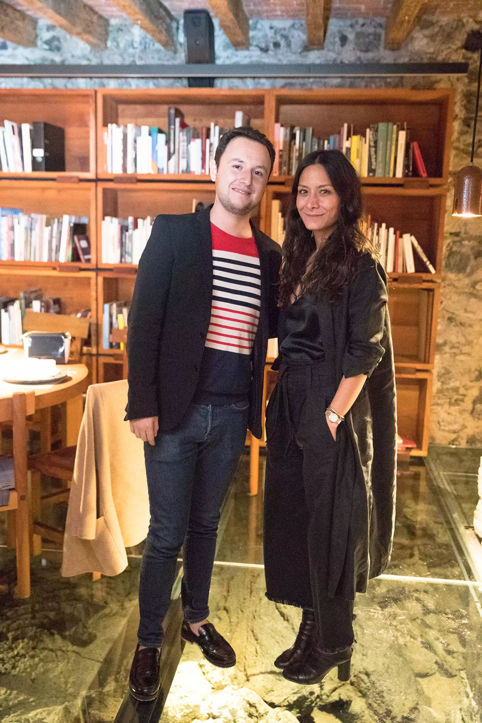 Cena con los miembros del consejo de "Campamento"