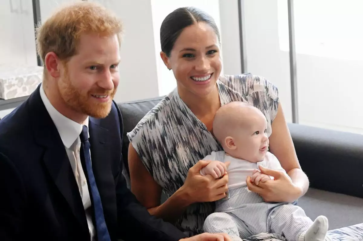 Príncipe Harry, Meghan Markle y Archie Harrison