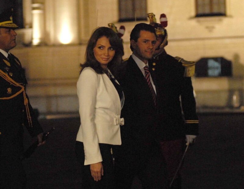 Angélica Rivera en Perú.