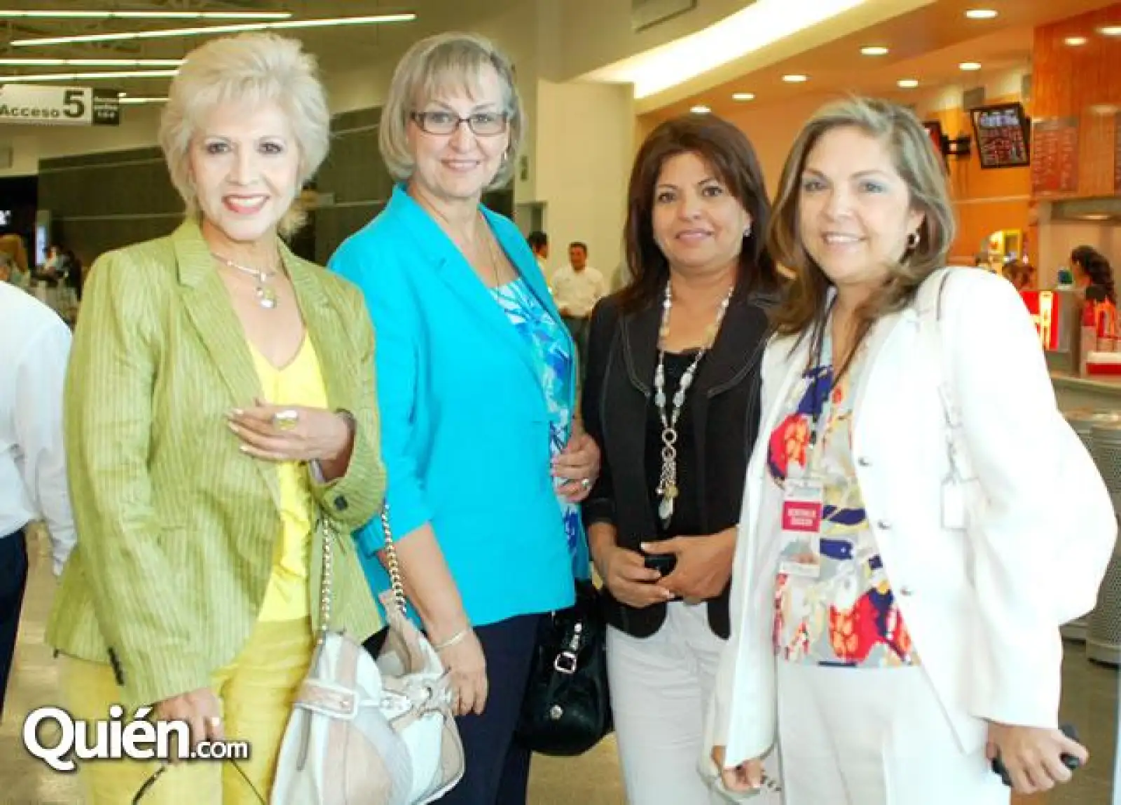 Josefina Alejandra,Blanca Esthela González,Olga Lidia Ramírez e Irma Adriana Garza
