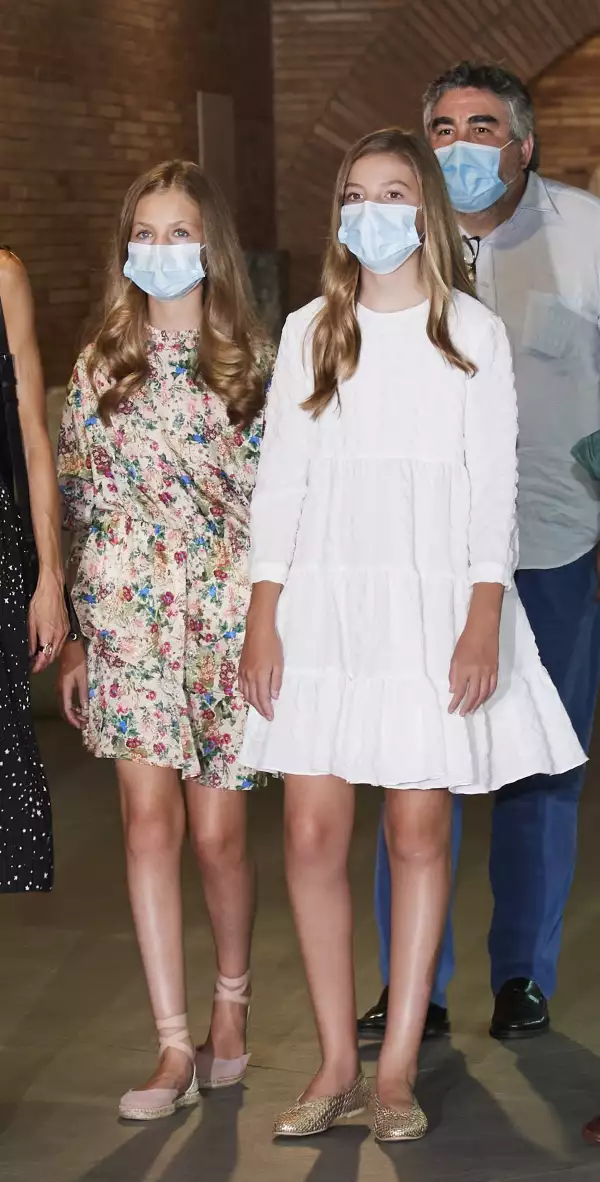 Princesa Leonor y la infanta Sofía