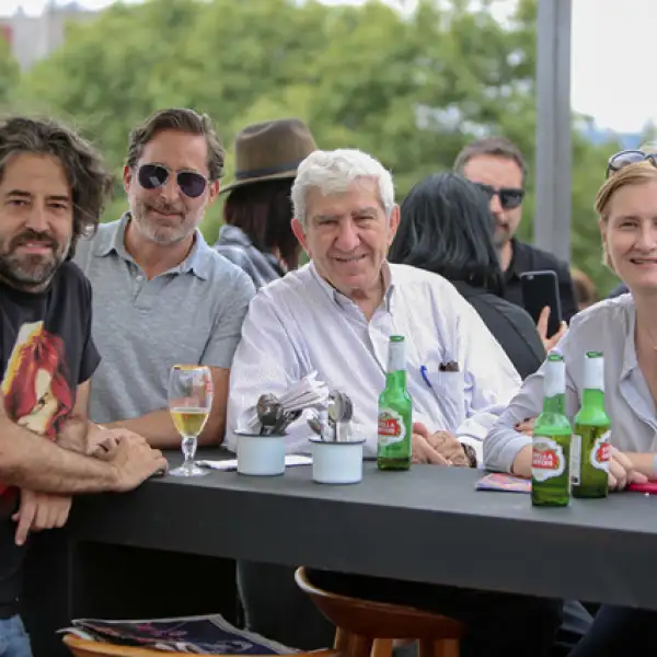 Felipe Fernández del Paso, Moises Micha, Marcos Micha y Ana Elena Mallet