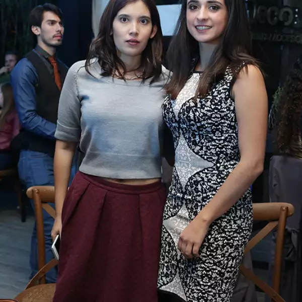 Jimena Serrallonga Sordo y Paulina Álvarez