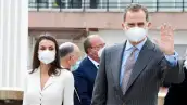 Letizia de España y el rey Felipe VI