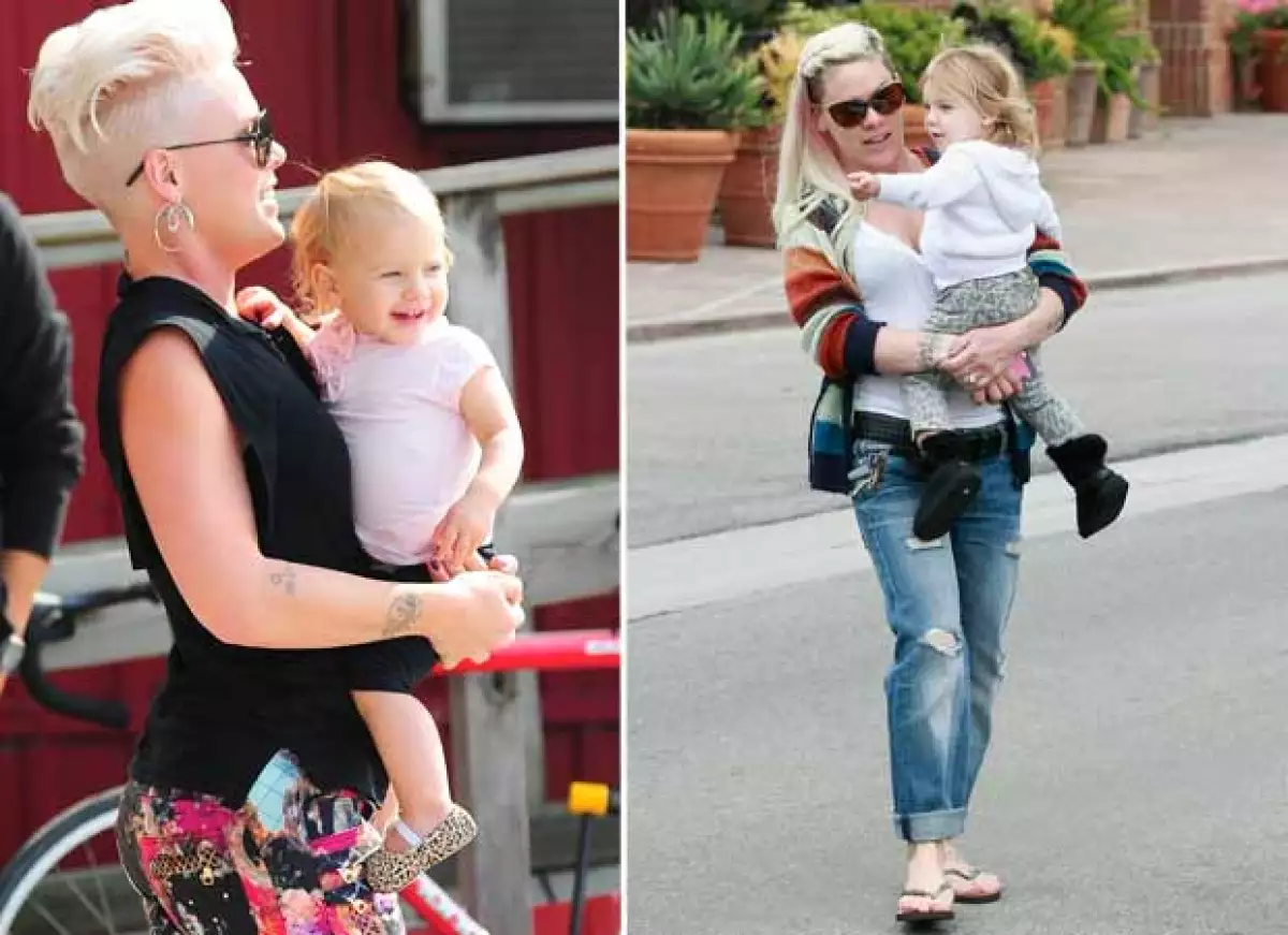 Son pocas las imágenes que hay de Willow, su mamá prefiere evitar exponerla.