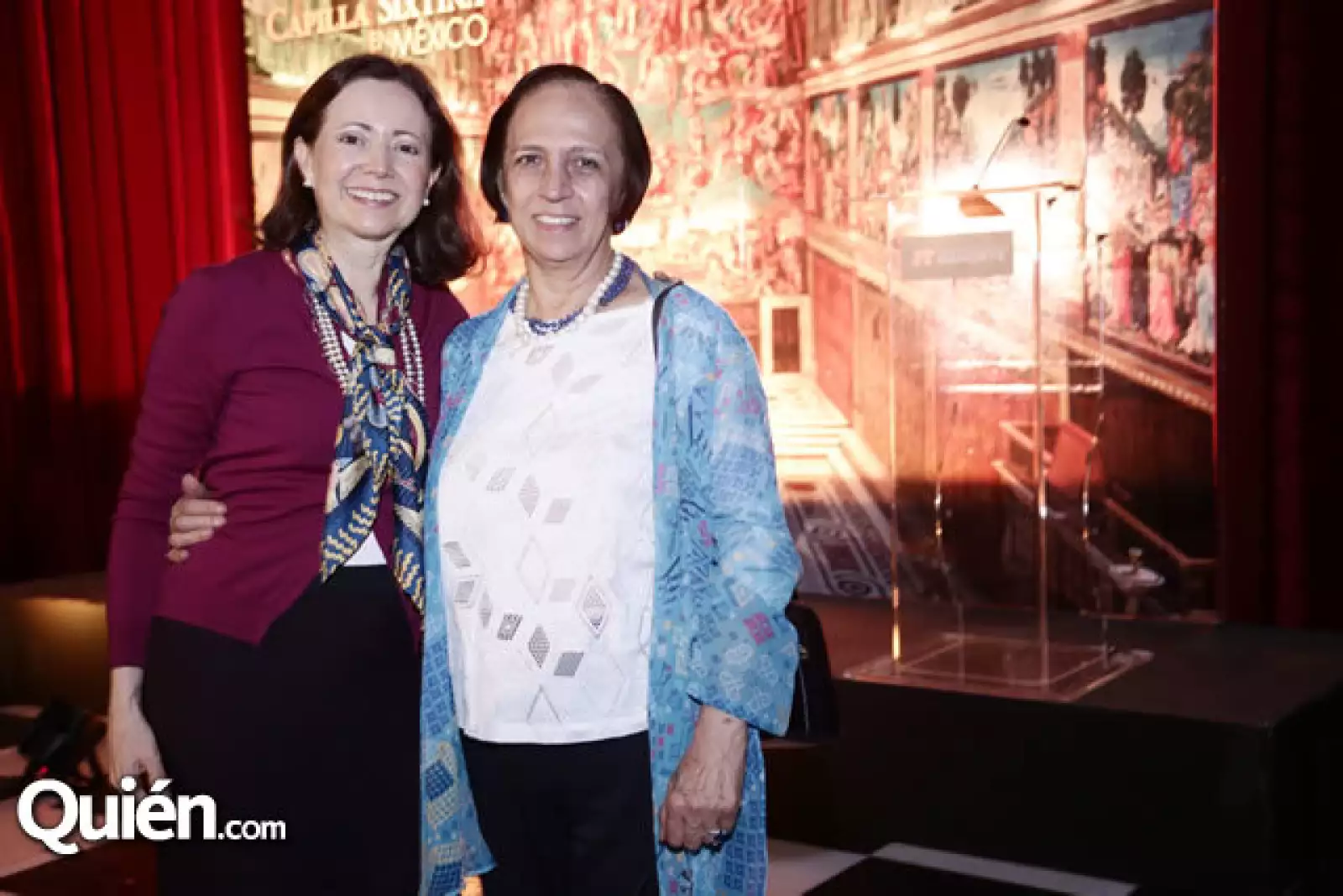 Mirian Noriega y Bertha Cea