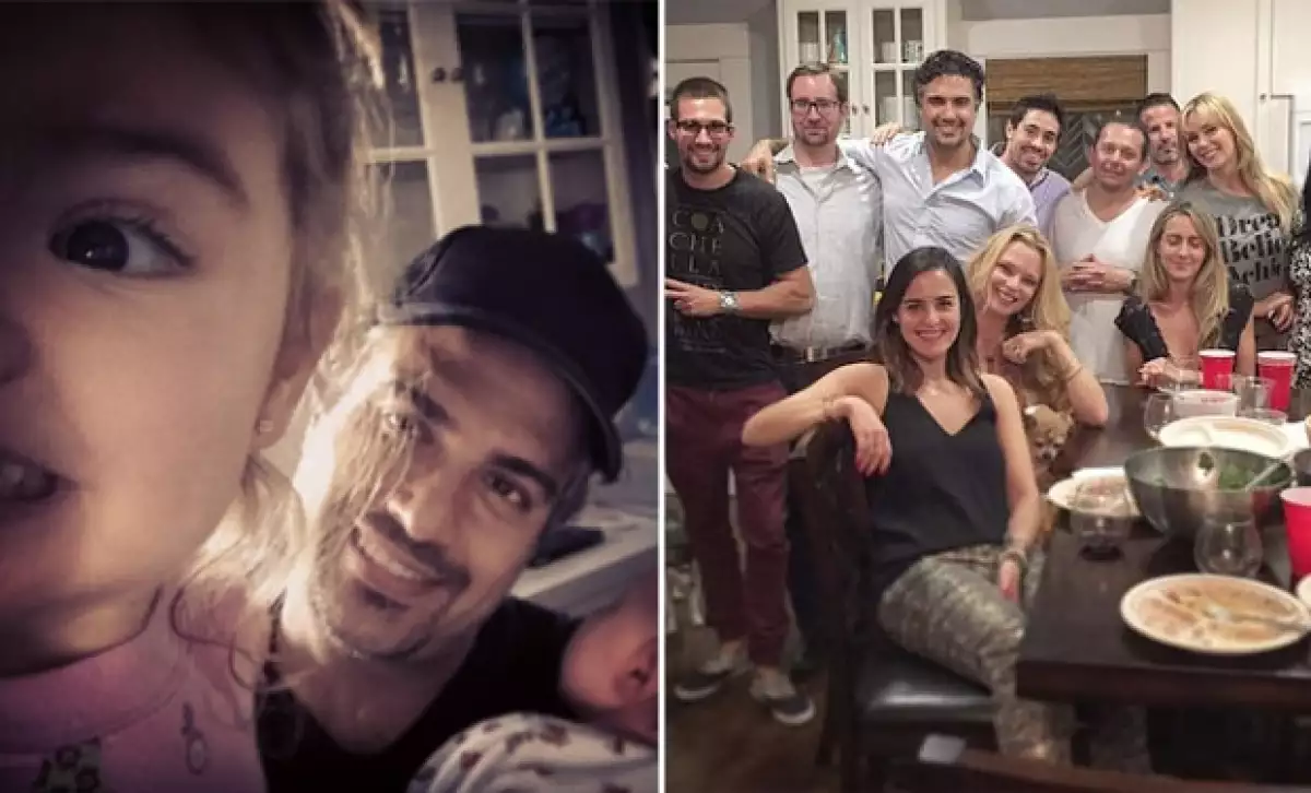 Jaime pasó su primer Thanksgiving al lado de su hijo Jaime.