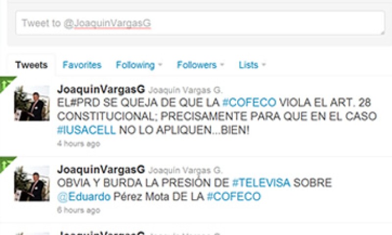 El presidente de MVS, Joaquín Vargas, acusó a Televisa de presionar al presidente de la CFC. (Foto: Especial)