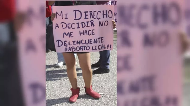 mujer aborto protestas