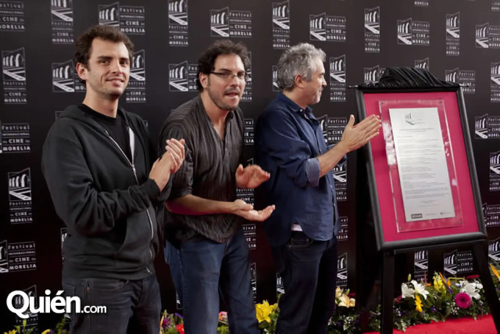 Jonas, Carlos y Alfonso Cuarón