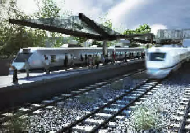 La SCT, la Secretaría de Obras estatal, el Fonadin y la IP darán el dinero. (Foto: Cortesía: RVDG arquitectura + urbanismo)