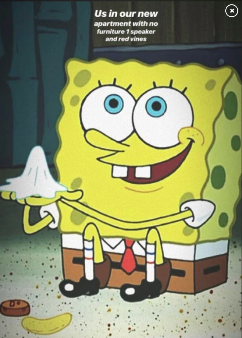 Bob Esponja tuit Ariana Grande