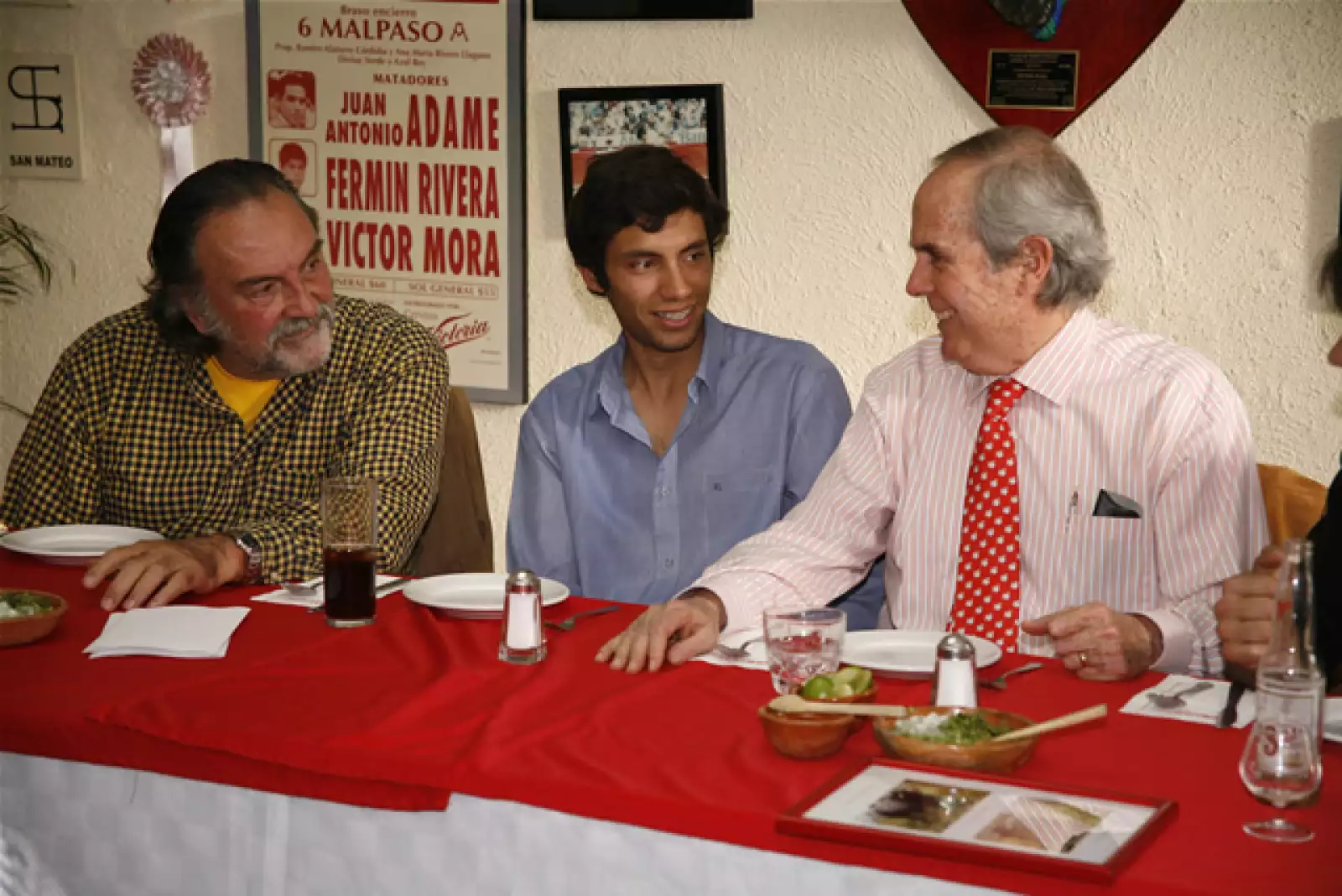 Comida con Pedro Armenadriz