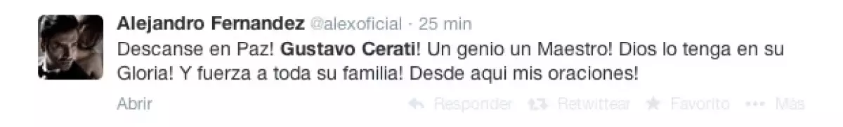 Alejandro Fernández, cantante mexicano.