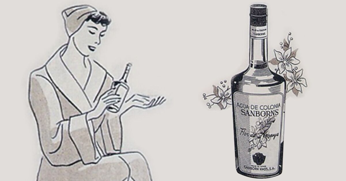 Sanborns eau de cologne is close to celebrating 100 years in the market Sanborns eau de cologne is close to celebrating 100 years in the market