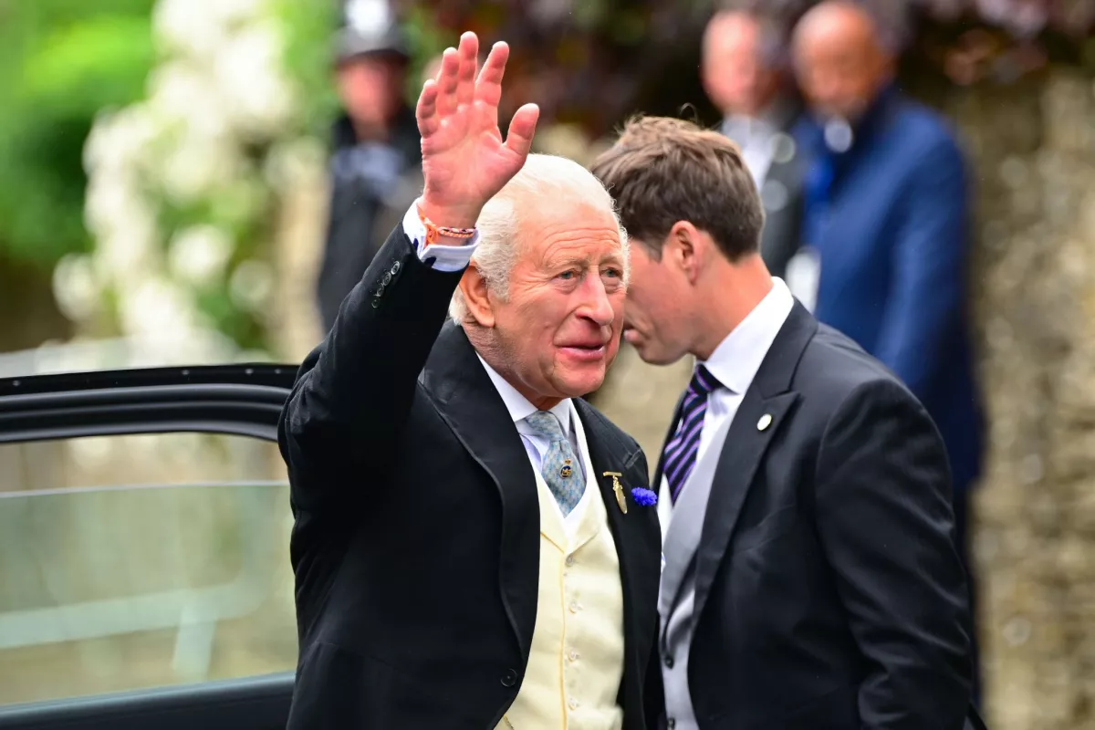 Boda real de Peter Phillips y Harriet Sperling