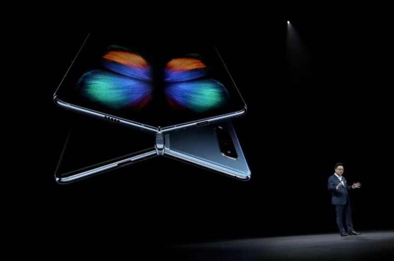 Presentación del Teléfono Galaxy Fold de Samsung