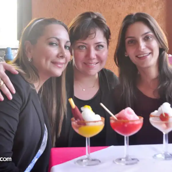 Rebeca Garza, Marcela Botello y Ruth Leal