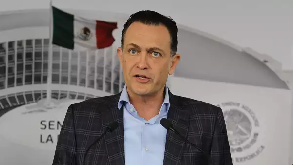 Mauricio Kuri es coordinador del PAN en el Senado. El grupo parlamentario es la segunda fuerza política con 24 legisladores.