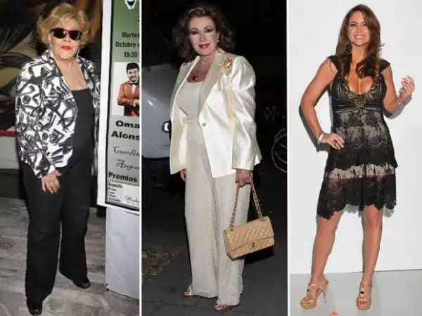 Silvia Pinal, Laura Zapata y Lucero son parte de los famosos que han externado la admiración que sentían hacia el actor.