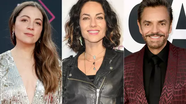 Natalia Lafourcade, Bárbara Mori y Eugenio Derbez