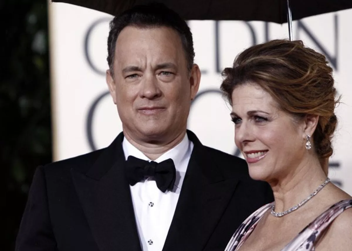 Tom Hanks y Rita Wilson.