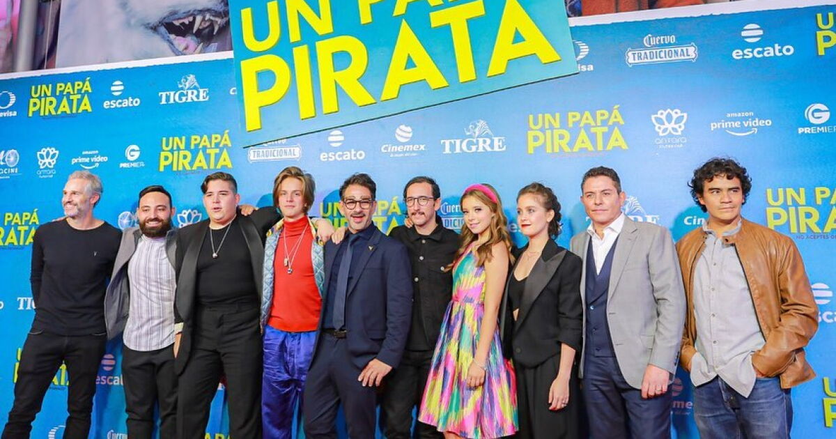 Andre Gatica 'Un papá pirata' llega al cine; sus protagonistas cuentan por qué debes ...