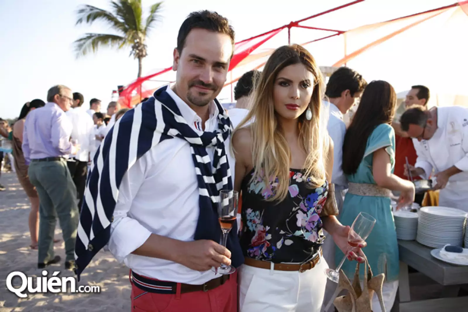 Hans Backhoff y Karla Terán