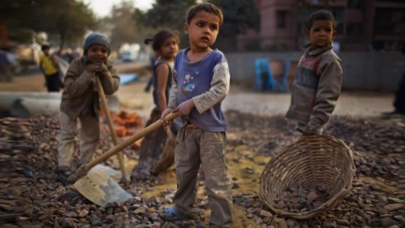 niños, india, trabajo, condiciones