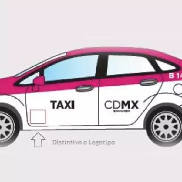 El martes, el Gobierno capitalino anunció cambios en la cromática de los taxis, que dejará de ser dorada con roja para ser blanca con rosa.