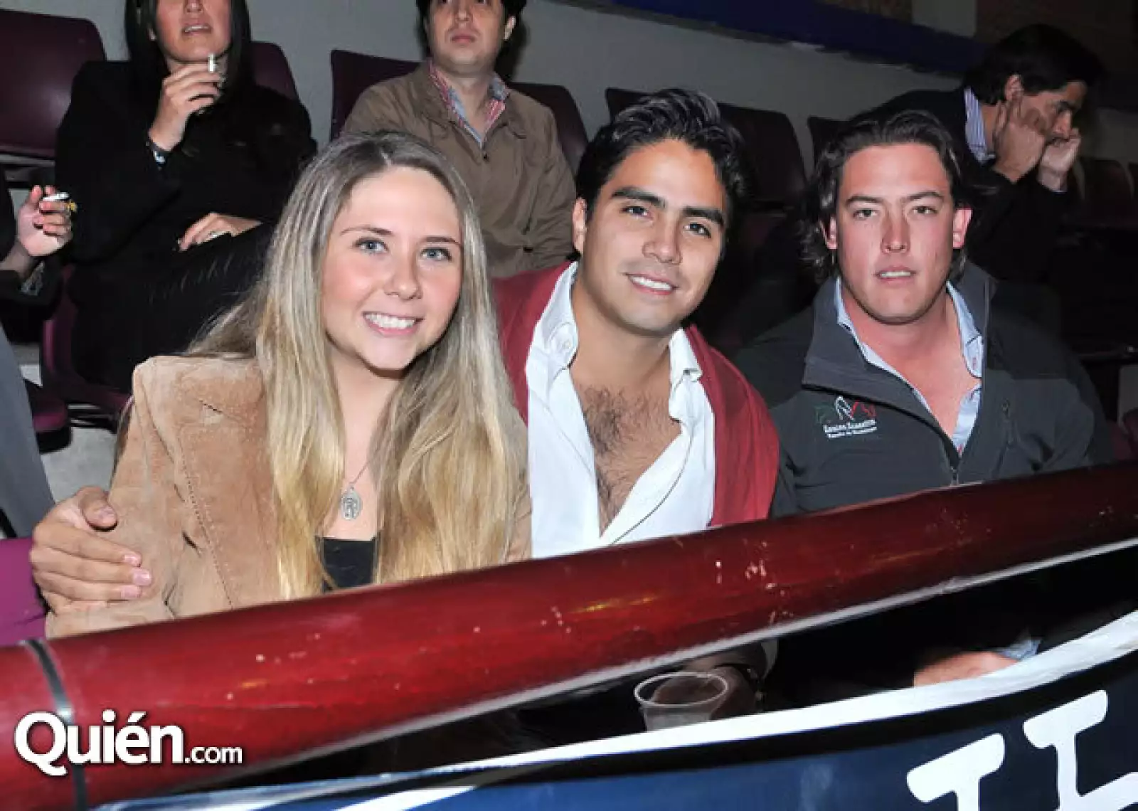 Karen Átala, Miguel González y Daniel Salvatore