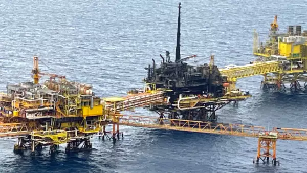 La explosión en la plataforma se debió a una fuga de gas