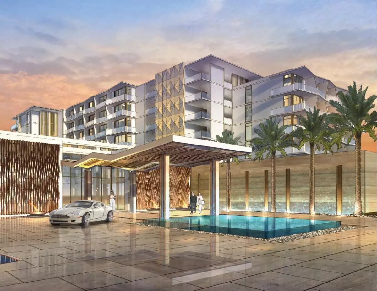 Hoteles de playa.