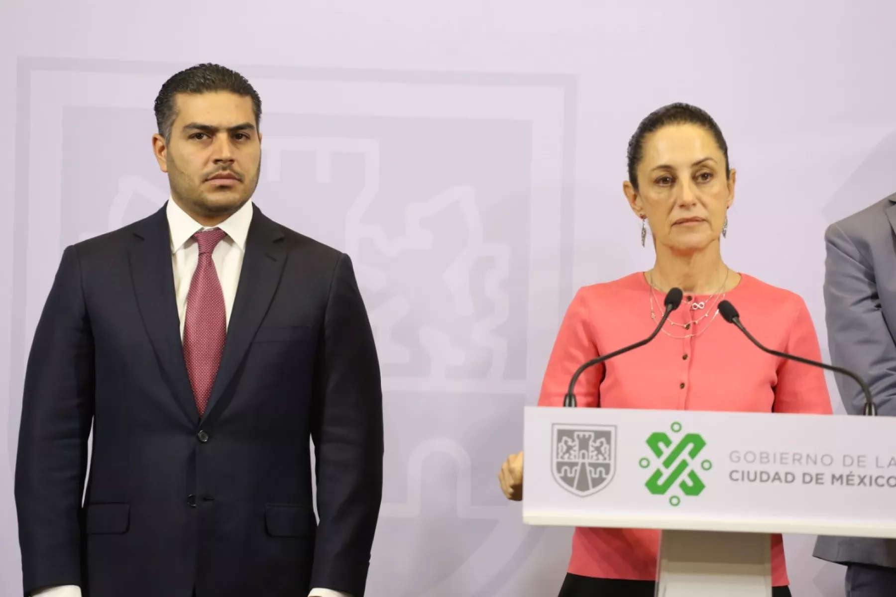 García Harfuch y Sheinbaum