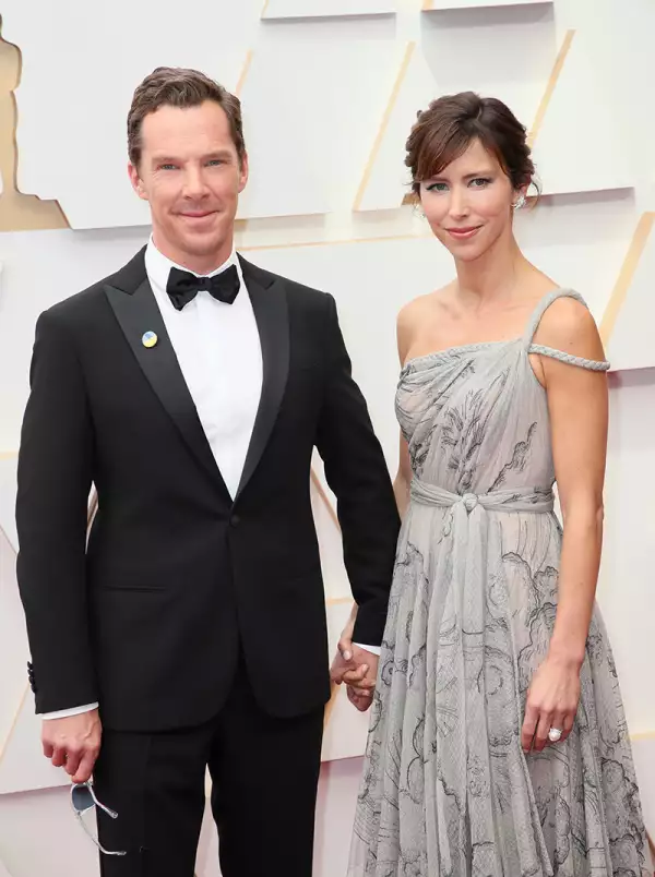 Benedict Cumberbatch y su esposa Sophie Hunter